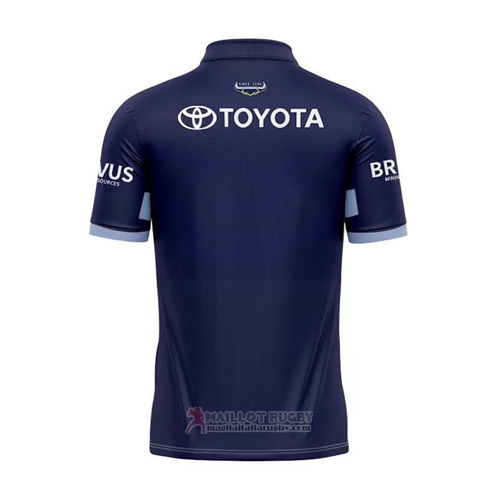 Maglia Polo North Queensland Cowboys Rugby 2024 Home